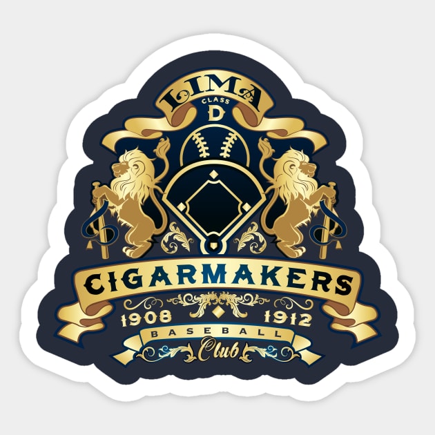 Lima Cigarmakers Sticker by MindsparkCreative